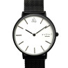 RELOJ DE CUARZO 36 MM EVENAR ETERNITY SERIES NEGRO