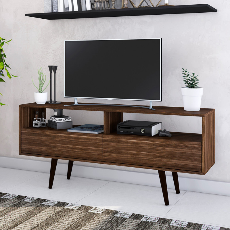 MUEBLE PARA TV 55" TREND NOGAL BONNO