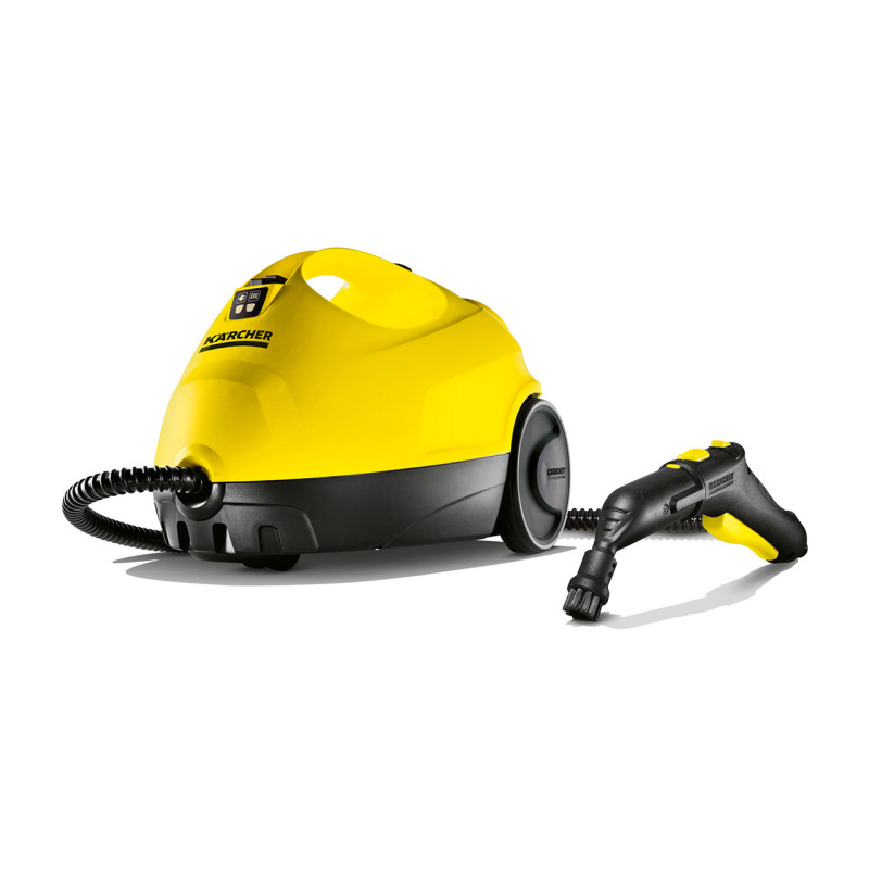 LAVADORA ASPIRADORA KARCHER PUZZI + LIMPIADOR A VAPOR KARCHER SC3