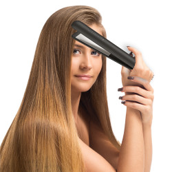 Plancha de Pelo Remington Sleek & Curl Negro 110 mm 150°C - 230°C -  Tiendetea