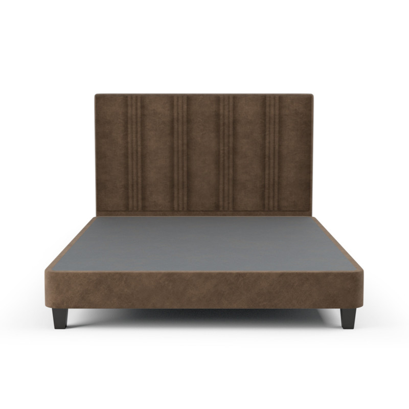 CAMA CHAIDE BERLÍN STONE COBRE 1.5 PLAZAS