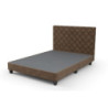 CAMA CHAIDE CRETA STONE COBRE 1.5 PLAZAS