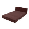 SOFÁ CAMA CHAIDE FOAM ARGO TERRACOTA 1.5 PLAZAS