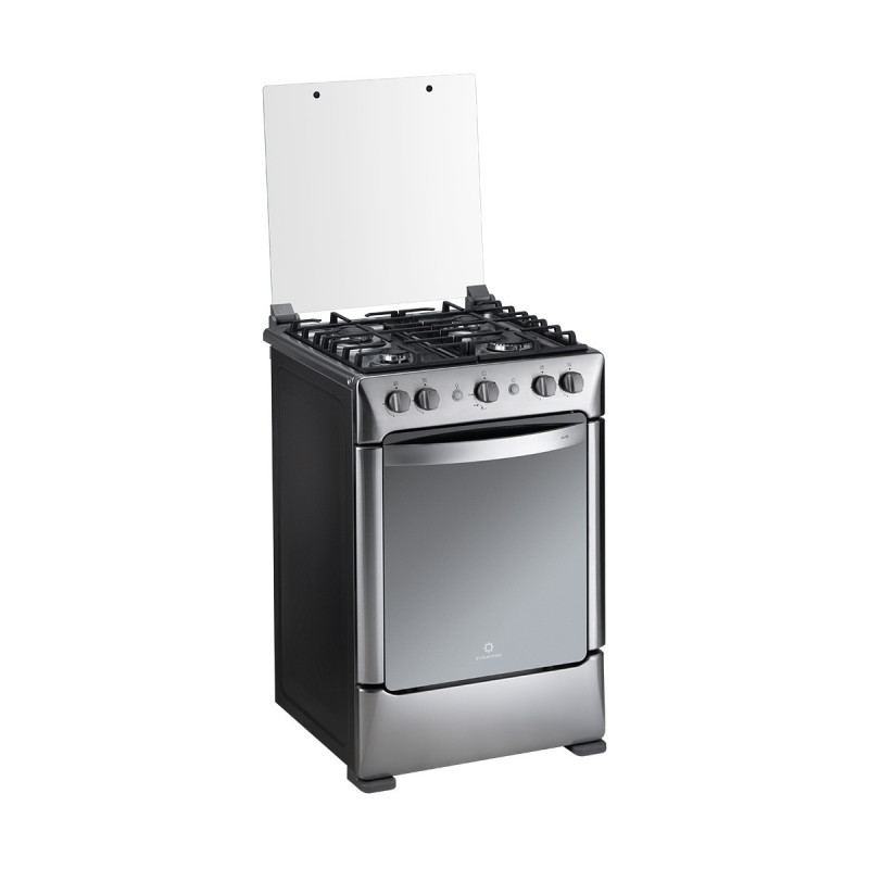 COCINA A GAS 30" 4 QUEMADORES INDURAMA MILAN ZAFIRO