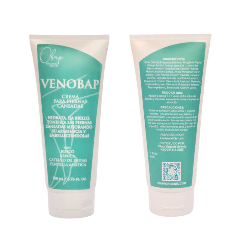 CREMA PARA PIERNAS 200 ML VENOBAP