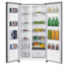 REFRIGERADOR SIDE BY SIDE 631 LITROS MABE MSL631LKLNG0 COLOR BLACK GLASS