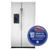 REFRIGERADOR SIDE BY SIDE 615 LITROS GENERAL ELECTRIC PROFILE PQL22LEKFSS INOX