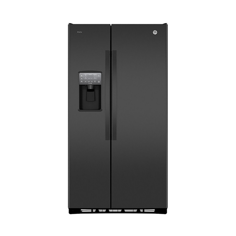 REFRIGERADOR SIDE BY SIDE 755 LITROS GENERAL ELECTRIC PROFILE PQL26PGKFPS BLACK STEEL