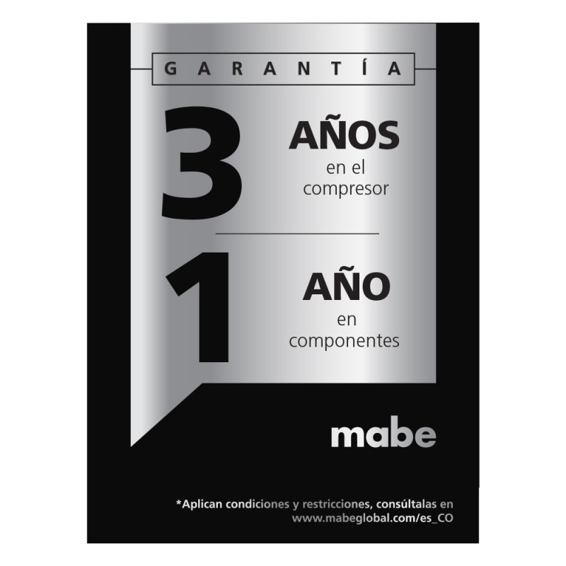 CONGELADOR 137.4 LITROS MABE ALASKA145B5 BLANCO