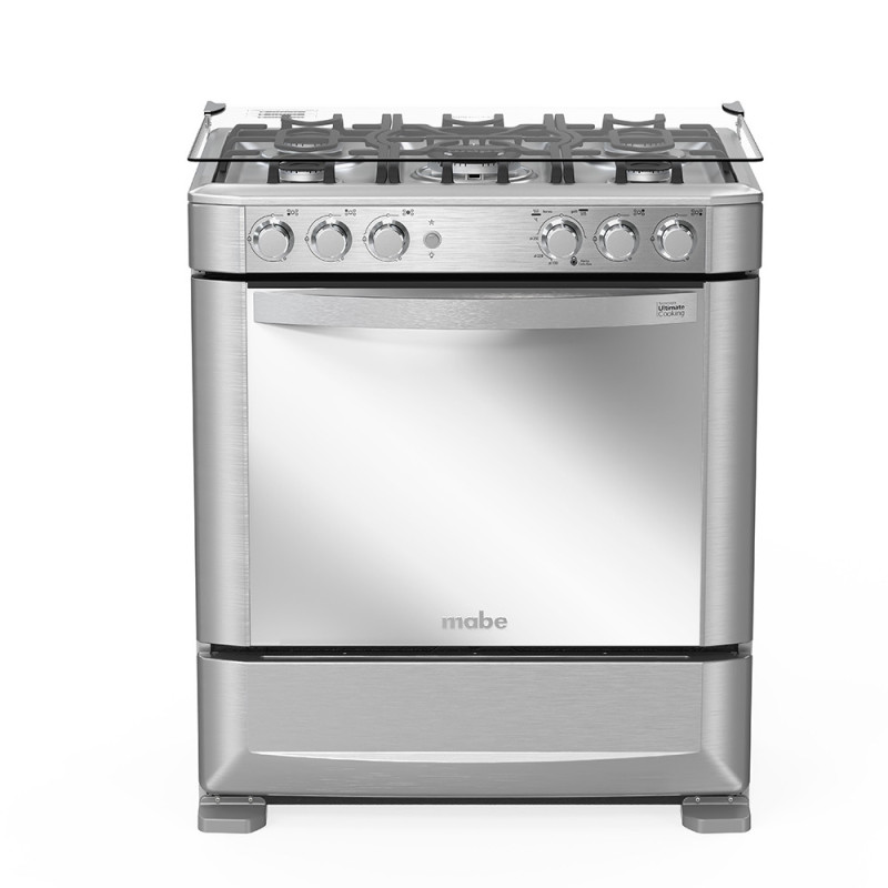 COCINA 76 CM, 5 QUEMADORES MABE EM7625FX0 INOX