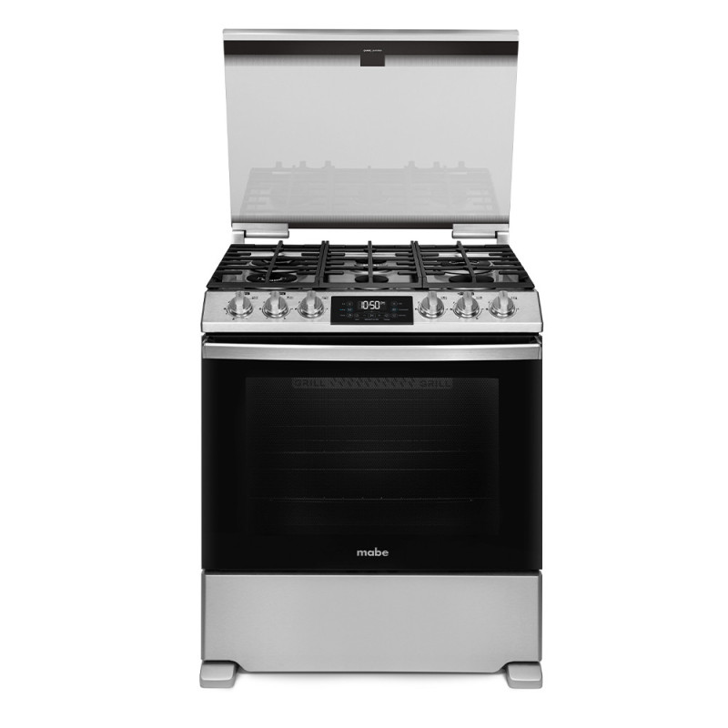 COCINA 76 CM, 6 QUEMADORES MABE EMH7614DATMSS0 INOX