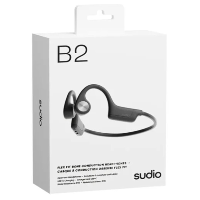 AUDIFONO INALAMBRICO DE CONDUCCION OSEA SUDIO SUD-B2-BK