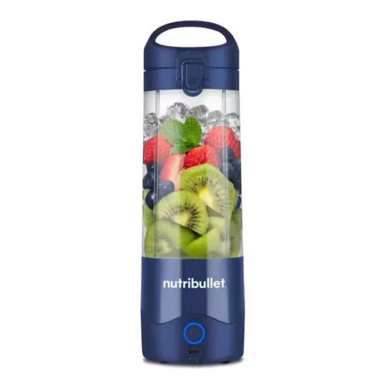 LICUADORA VASO PLASTICO NUTRIBULLET AZUL