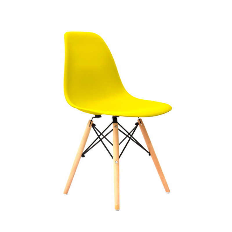 SILLA DE VISITA BONNO EAMES MOSTAZA MSA