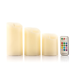 VELAS LED MULTICOLOR CON...