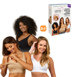 -CATÁLOGO- 50% DE DESCUENTO BRASSIERS GENIE BRA 3 PZ