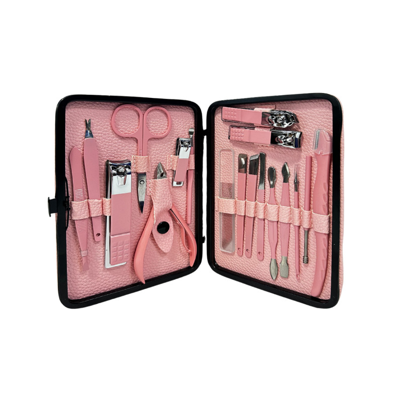 SET DE MANICURE Y PEDICURE 19 PZ KOOME 52018